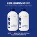 Huron Men's Moisturizing Body Wash - Coconut Oil & Vitamin E - Vegan & Cruelty-Free - Original Citrus + Eucalyptus - 12.2 fl oz - Buy Online on GoSupps.com