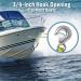 Swonder 16ft Boat Tow Harness for Tubing - Ski Tow Bridle for 4 Riders - Tow Rope with 3/4in Big Hook - Fits Most Boats - Buy Online on GoSupps.com