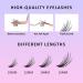 VEYES INC Individual Wispy Lash Clusters Kit - DIY Eyelash Extensions with Tweezer, Bond, and Seal - 12&14mm TP01 Cluster Lashes for Beginners - Buy Online on GoSupps.com