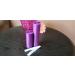 Travel Eye Drop Vials Holders - Pack of 2 - Short & Tall Sizes - Screw-On Lid - Znet3D (Purple) for International Shipping - Buy Online on GoSupps.com
