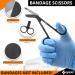 CYNAMED Medical Student Exam Kit - 5-Piece Set with Reflex Hammer, Tuning Forks, Pupil Gauge, and Scissors - Ideal for Medical Students - Buy Online on GoSupps.com