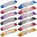 Automatic hair clip xiuyer 12pcs women hair clips tortoita hair clips automatic hairpin rectangle elegant French hair clamp for women hair styling decorative accessories (multicolored)