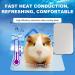 ULTECHNOVO Rabbit Cooling Plate Travel Accessories Dog Bed Guinea Pig Blanket Summer Cooling Plate Small Animals Hamster Pad Puppy - Buy Online on GoSupps.com