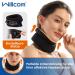 Willcom Neck Support for Pain Relief - Soft Neck Pillow for Sleep Vertebrae Alignment & Spine Pressure Relief - Comfort in Black - Buy Online on GoSupps.com