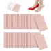 TSHAOUN 40 Pieces Blister Prevention Patches Foot Care Sticker for New Shoes Protection Moleskin Tape Flannel Adhesive Pads Moleskin for Heel Toe to Reduce Friction Pain and Guard Skin (Nude Color)