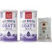Aurora Pet Bundle Pack (2) The Honest Kitchen Human Grade Instant Goat's Milk with Probiotics Plus AuroraPet Wipes (10 ct)