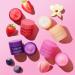 KIMUSE Lip Sleeping Mask Set - Overnight Treatment Lip Care Products | Moisturize & Nourish Cracked Dry Lips Intense Hydration with Shea Butter Colorful Berries - Buy Online on GoSupps.com