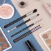 4 Pieces Concealer Brush Set Foundation Eyeliner Blending Contour Brush Eyeshadow Rouge Makeup Brush Synthetic Wood Handle Beauty Tools for Powder Cream Highlighter Contouring - Buy Online on GoSupps.com