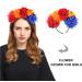FRCOLOR Day of The Dead Headband Rose Flower Headband Floral Crown Mexican Headpiece Halloween Party Costume Headwear Assorted Color 2 - Buy Online on GoSupps.com