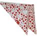 Paper Pencil Bags with Red Hearts Design PGV Length Approx. 19 cm for Approx. 125 g Contents Pack of 200 - Buy Online on GoSupps.com