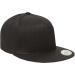 Flexfit Original Blank Flatbill Premium Fitted 210 Hat XXL - Black - Buy Online on GoSupps.com