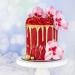Dekora 126066 Orchids Cake Decoration - 10 Edible Pink Flowers (7.5-8.5 cm) | Perfect for Cakes | International Shipping - Buy Online on GoSupps.com