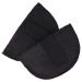 ARTIBETTER 1 Pair Sponge Shoulder Pads Sewing Shoulder Pads Non Slip Shoulder Protectors Black