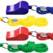FineGood 7 Pack Plastic Coaches Referee Whistles with Lanyards  1 Pcs Stainless Steel Metal  Colorful Whistles for Football Sports Lifeguards Survival Emergency Training - Multi-Color - Buy Online on GoSupps.com
