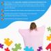 Sensory Owl Full Body Sock XL - Pink - Stress & Anxiety Relief Toy - Deep Pressure Stimulation for ADHD & Autism - Super Soft Lycra Wrap for Sensory Therapy - 164cm - Buy Online on GoSupps.com