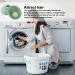 Washer Balls for Washing Machine - Bell Shape Laundry Ball Anti-Tangled Washer Dryer Balls Detergent Alternative Cleaning balls for Home and Hotel Use Green - Buy Online on GoSupps.com