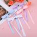 Andibro Silky Satin Hair Bows with Tassel 4 colors Hair Ribbon Barrettes Satin Bowknots Hair Pins Cute Princess Hair Bows French Clips Ponytail Holder Aesthetic Hair Accessories for Women Girls(B) - Buy Online on GoSupps.com