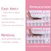 WENNALIFE Bottom Lash Clusters - Self Adhesive Natural Look Clear Band 80pcs - DIY Glueless Cat Eye Extensions - Buy Online on GoSupps.com