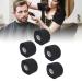 Buy Paper Barber Neck Strip Kit - 5 Rolls Black Self-Adhesive Disposable Hair Cutting Tape - Buy Online on GoSupps.com