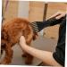Healeved 4pcs Pet Water Blower Combs Accessories Hair Dryers Hair Dryer Attachment Nozzle Hair Comb The Dog 12.00X7.00X4.00CMx4pcs Blackx4pcs - Buy Online on GoSupps.com
