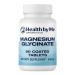 Magnesium Glycinate 400 mg - 90 Capsules | Sleep Muscle & Heart Support | Vegan Magnesium Supplements for Men and Women Gluten Free Non-GMO - 3 Month Supply 90 Count (Pack of 1)