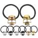 Shop Lurrose 8-Piece Skull Hair Gums - Punk Alloy Skeleton Ponytail Holders | Black Halloween Hair Accessories for Women & Girls - Buy Online on GoSupps.com