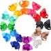 Cellot Boutique 12 Pcs Big Hair Bows Clips for Teens Girls - 8 Grosgrain Ribbon, Durable Metal Clips - Perfect for Girls, Toddlers, Teenagers - Buy Online on GoSupps.com