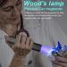 HUHKOUAE Wood's Lamp pet cat dog Wood's Black light Flashlight cat Ringworm Detector Doctor Pet Urine Detector for Analyzing Skin Dog Cat Care Bed Bug Inspect. - Buy Online on GoSupps.com