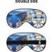 Buy Greek Island Sea View Print Unisex Sleep Mask - Double-Sided Eye Mask for Sound Sleep & Skin Care - International Shipping - Buy Online on GoSupps.com