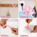 Jeffdad 4-Piece Reusable Silicone Eyeliner Template Set - Pink | Multifunctional Makeup Tool for Beginners and Professionals - Buy Online on GoSupps.com