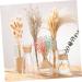 RORPOIR Decorative Artificial Flower Color Dried Wheat Bouquets 15pcs Home Decor Natural Dried Flowers Wheat Artificial Flower Wheat Sheaf Bundle DIY Home Decor - Buy Online on GoSupps.com