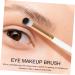 Hemoton 10pcs Makeup Brush Eyeshadow Brush Concealer Brush Makeup Eye Brush White Wooden Handle - Buy Online on GoSupps.com