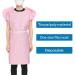 McKesson Disposable Exam Gown - Mauve Short Sleeve Unisex - 50 Count | 21x 30 One Size Fits Most - Buy Online on GoSupps.com