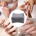 Easy to Clean Manicure Hand Rest Lychee Pattern Faux Leather Pillow Durable Long-Lasting Nail Art Tear-Resistant Black - Buy Online on GoSupps.com