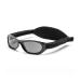 Kiddus Baby Sunglasses for Newborn Boys Girls Toddler. Age 0 months 2 years. UV400 Coating 100% UV Sun Filter Protection. Soft Adjustable Band Plain colour Black
