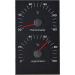 Buy SudoreWell Sauna Climate Meter - Black Aluminum Thermometer & Hygrometer | 130x190mm | International Shipping Available - Buy Online on GoSupps.com