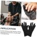 HONMEET 3 Pairs Barber Gloves Hair Dye Gloves Hair Color Dye Men Man Hair Protector Ponytail Stylist Hair Shampoo Gloves Glives Hair Salon Gloves Black Hair Dye Gloves for Hair Coloring - Buy Online on GoSupps.com