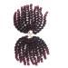 Coolbers 6 Packs 8 Jumpy Magic Locking Crochet Braids - Ombre Red Jamaican Bounce Curl Extensions (1B/Castle) - International Shipping Available - Buy Online on GoSupps.com