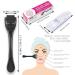 2-Pack Dermaroller 0.5mm for Beard Growth & Anti-Aging | Microneedling Roller & Beauty Bar for Facial Skin Care - Buy Online on GoSupps.com
