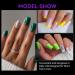Gelike Short Square Nail Tips - 240PCS Full Cover Soft Gel Extensions | Pre-Etched PMMA Resin Clear False Nails - Press On Nail Tips | 10 Sizes - Square Shaped - Buy Online on GoSupps.com