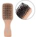 Fine Lines Mini Bristle Brush - Boar and Nylon Hair Brush for Curly Hair - Soft Bristles for Afro Hair - Women and Men - Buy Online on GoSupps.com