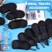 50 Pieces Blindfold Eye Cover Sleep Mask Blind Folds for Game 4 Layers Blindfold Sleeping Masks Soft Sleep Mask Bulk with Nose Pad and Elastic Strap for Games Party Travel Sleep Women Men Black - Buy Online on GoSupps.com