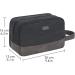 WANDF Men's Hanging Dopp Kit Travel Toiletry Bag - Water-Resistant Vegan Leather Shaving Bag in Black - Buy Online on GoSupps.com