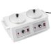 Salon Sundry Double Pot Electric Wax Warmer for Hair Removal and Paraffin - Buy Online on GoSupps.com