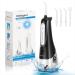Water Dental Flosser Oral Irrigator with DIY+3 Modes IPX7 Waterproof Portable Electric Cordless Water Flosser for Home & Travel Water Flossers for Teeth Braces Bridges Care (Black)