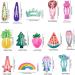 Volumoon 100Pcs Cartoon Clips Cute Hair Clips Girl Hair Clips Small Animal Colorful Metal Snap Barrettes Little Hairpin Hair Accessories Plastic Cartoon Clips for Toddlers Kids Girls - Buy Online on GoSupps.com