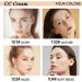 NUDE103# Mushroom Head Air Cushion CC Cream Foundation - Full Coverage, Moisturizing, and Brightening BB Cream - Buy Online on GoSupps.com