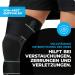 Vitto Kniebandage XL - Knee Support for Pain Relief Arthritis Meniscus & Sports - Adjustable for Men & Women - Buy Online on GoSupps.com