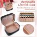 Portable Lipstick & Lip Gloss Organizer Case - Large Capacity Makeup Bag for Artists - Buy Online on GoSupps.com