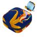 Storage bags for women's bandages with saxophone pattern large menstrual cup cylinder pocket with zip periodic inserts bags panty liners tampons for girls and women multicolored 04